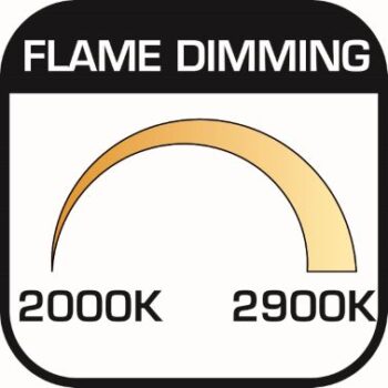 flame dimming